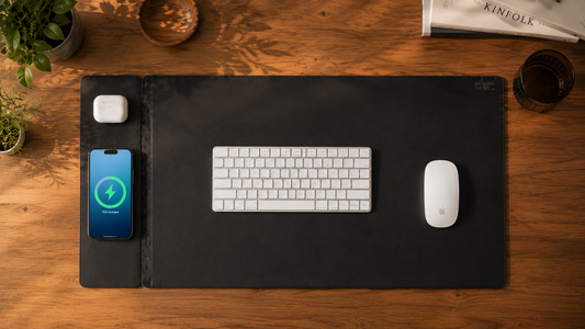 ΛURVO VOLTA — Wireless Charging Desk Mat